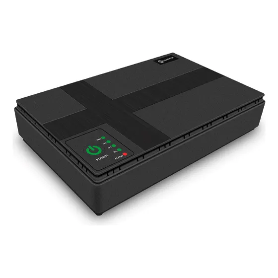 Mini Nobreak Para Roteador Ups 18w Bivolt 5v A 24v Goldentec