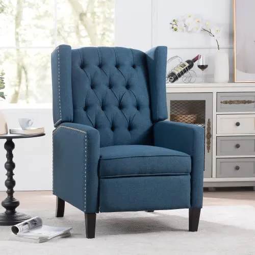I-pook Silla Reclinable 27  Manual Respaldo Ala Ribete Clavo