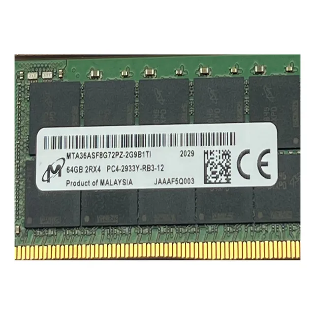Memoria Ram 256gb Pc4-2933y Ecc/reg Servidor Lote4/64gb 2rx4
