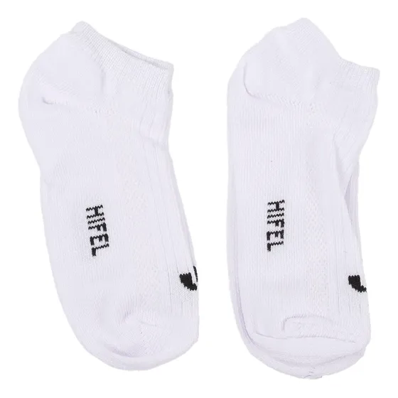 Medias Hifel Bi Pack Niños Low Ankle Blanco Jj Deportes