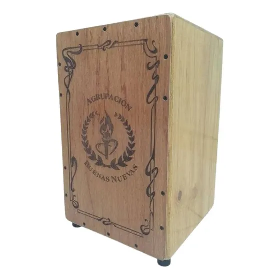 Caja O Cajon Flamenco Dual Obsequio Mini Sheker Por Comprar