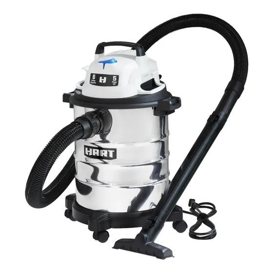 Aspiradora Sopladora Hart 6 Galones 5hp 200w 