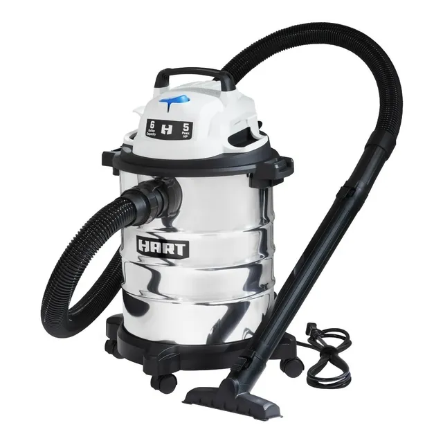 Aspiradora Sopladora Hart 6 Galones 5hp 200w 
