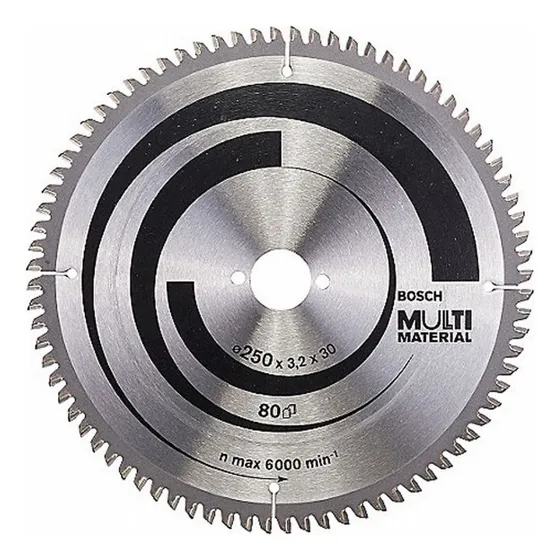 Disco De Sierra 10  80 D Multimaterial Bosch Alumin/melamine