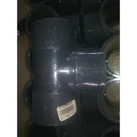 Tee Pvc Reforazada 2  Marca Tubrica