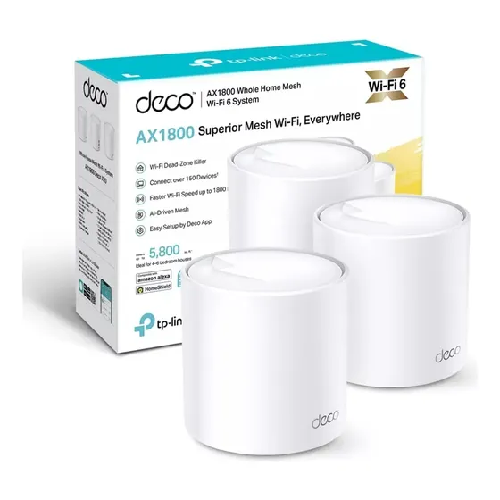 Extensor 3pack. Router Mesh Ax1800 Wifi 6 Gigabit. Repetidor