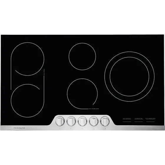 Gama Electrica Profesional 36  Vidrio Ceramica 5 Quemador