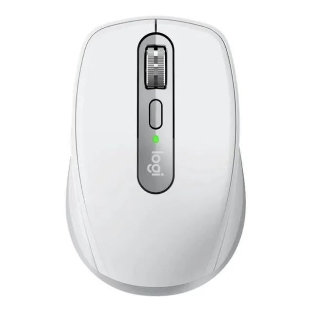 Mouse inalámbrico recargable LogitechMaster Series MX Anywhere 3 gris pálido