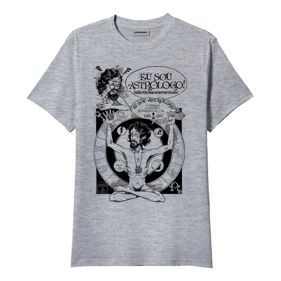 Camiseta Raul Seixas Eu Sou Astrólogo