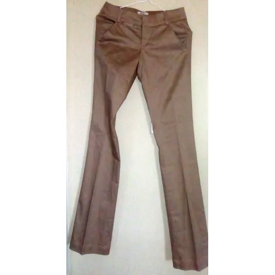  Pantalón Bershka Talla 4 Y 6 Negro, Beige Y Azul Marino 