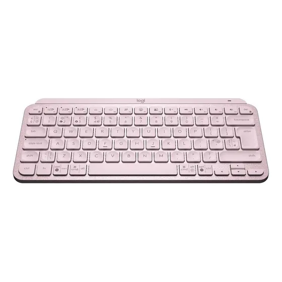 Teclado Bluetooth Logitech Master Series Mx Keys Mini Amv Color del teclado Rosa Idioma Español