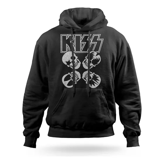 Sudadera Con Capucha Banda De Rock Kiss 001