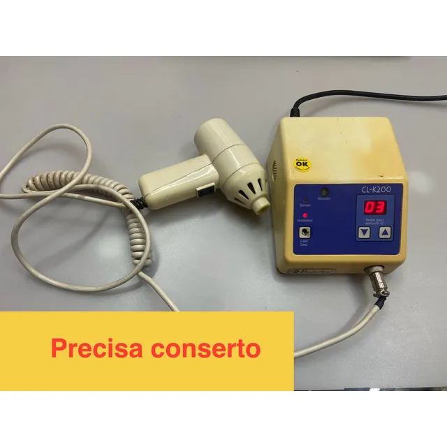 Fotopolimerizador Kondortech Cl K200 Usado Com Defeito Branco