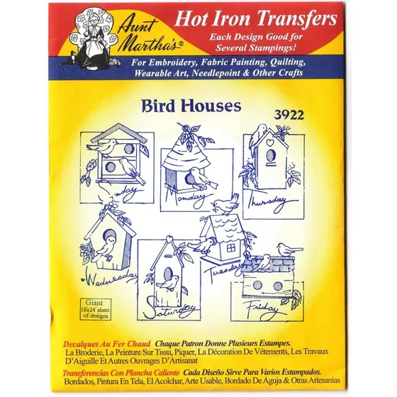 Traslado Hierro Caliente Tia Martha #3922 Casa Pajaro