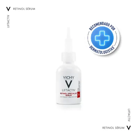 Sérum Facial Antirrugas Profundas Com Retinol Puro E Peptídeos Que Uniformiza A Textura Liftactiv Vichy 30ml Todo Tipo De Pele Noite