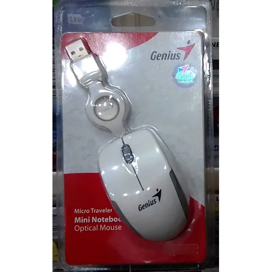 Mini Mouse Genius Blanco Org Nuevo. Qqi. Ma.