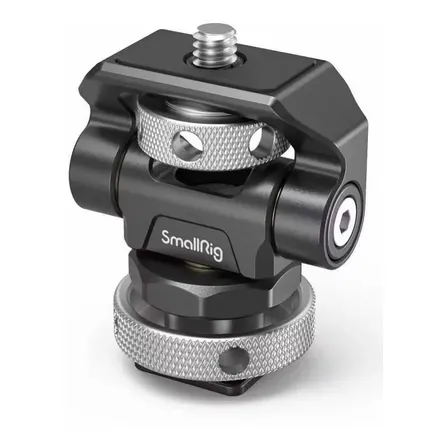 Suporte De Monitor Smallrig 2905 Rotativo E Inclinável Até 1,5kg Preto