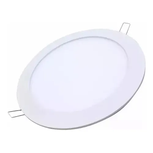 Plafón Led Embutir Redondo 24w Luz Fría 6000k