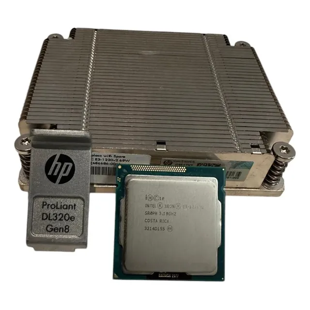 Procesador Y Disipador P/ Servidor Hp Proliant Dl320e Gen8