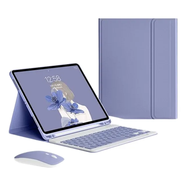 Funda, Teclado Y Ratn Para Samsung Tab S6 Lite 10.4 Sm-p614