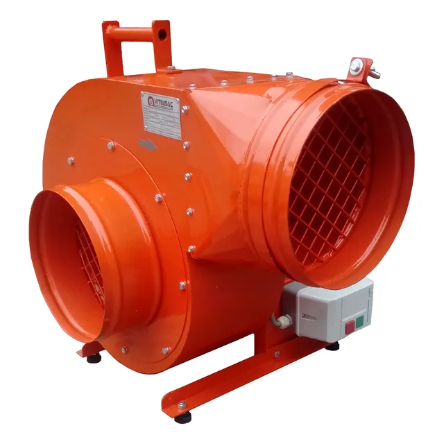 Ventilador Portatil Minero - Centrifugo 4hp  Manga 10-12puLG
