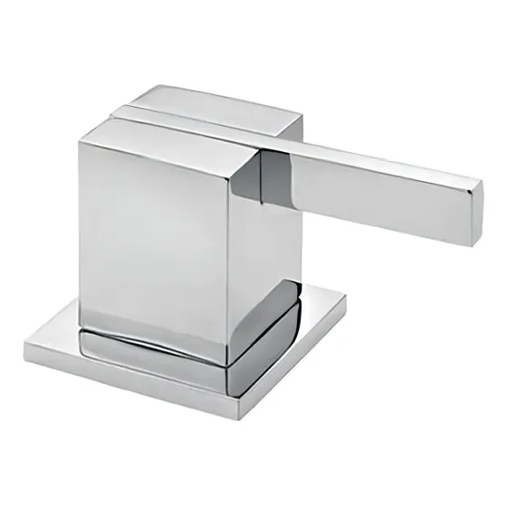 Juego De Manerales Grandes Helvex Kúbica® C-69 Latón Cromado