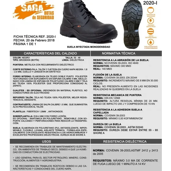 Botas De Seguridad. Varios Modelos