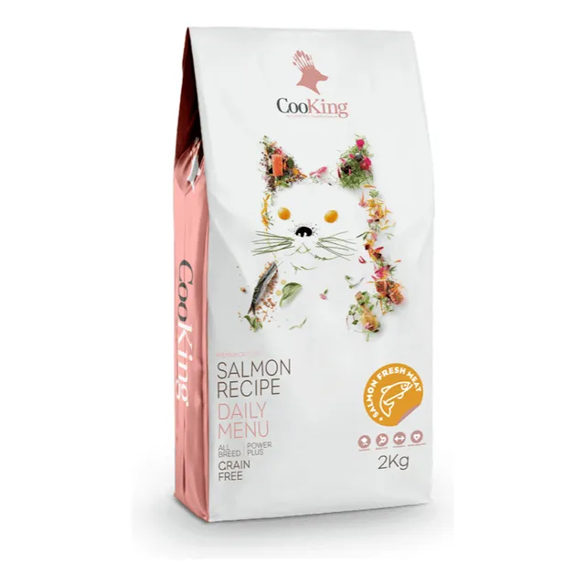 Cooking Gato Adulto Salmon 8 Kg