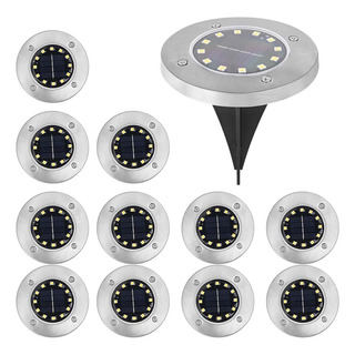 Luz Solar De Piso, Luz De Jardín Impermeable, Luz Empotrable Luz Solar De Piso, Luz De Jardín Impermeable, Luz Empotrable