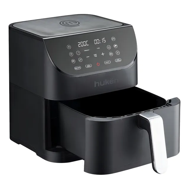 Freidora de aire MasterChef MK-AF-6BLACK de 6L color negro