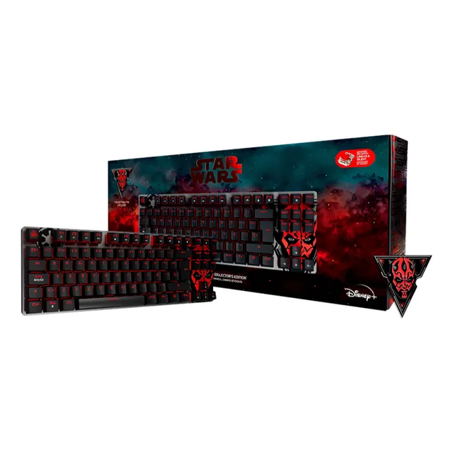 Teclado Gamer Mecánico Dark Side Star Wars