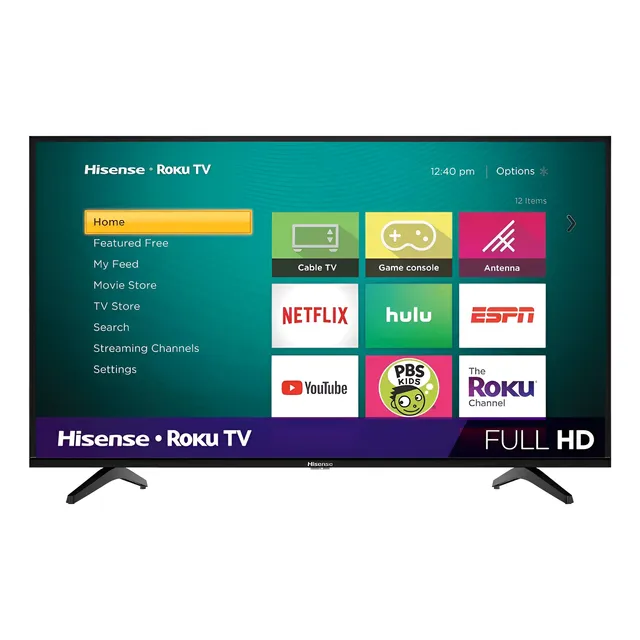 Hisense 40  Roku 2k Fhd Smart Tv 40h4030f4 Modelo 2024