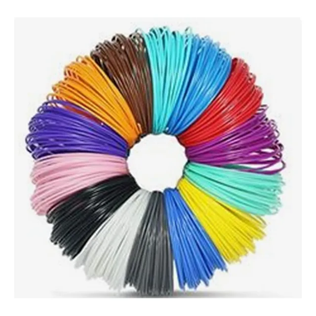 Filamento Lapiz 3d Pack 60 Mts 12 Colores + Manual De Ideas!