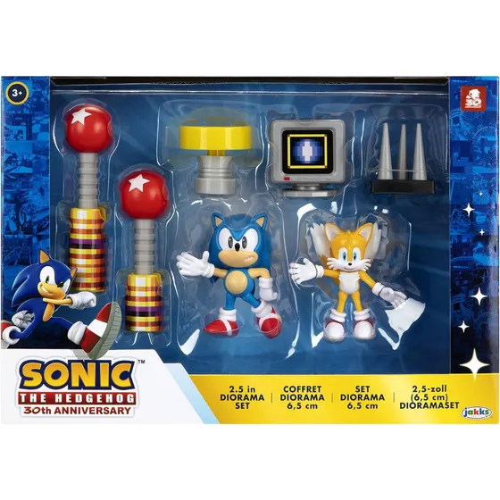 Muñecos Sonic Y Tails Figuras De Acción Diorama Juguete
