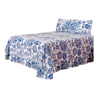 Colcha Cobre Leito Queen Percal 400 Fios Elegante Macia Colcha Cobre Leito Queen Percal 400 Fios Elegante Macia