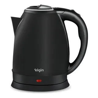 Chaleira Elétrica Elgin Inox 2 Litros Cha1b Preto