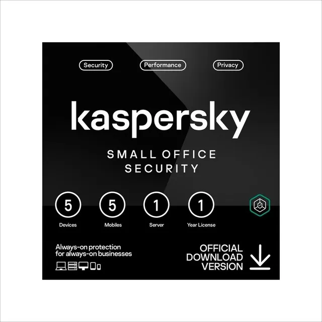 Kaspersky Small Office Security  1 Servidor + 5 Pcs 1 Año