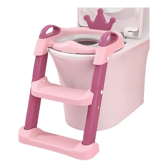 Adaptador  Reductor Inodoros Baños Bidet Con Escalera Niños