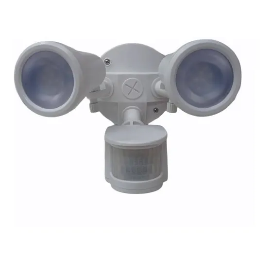 Lampara Led C/sensor 10wx2 110-240v 6500k Exterior Lumistar