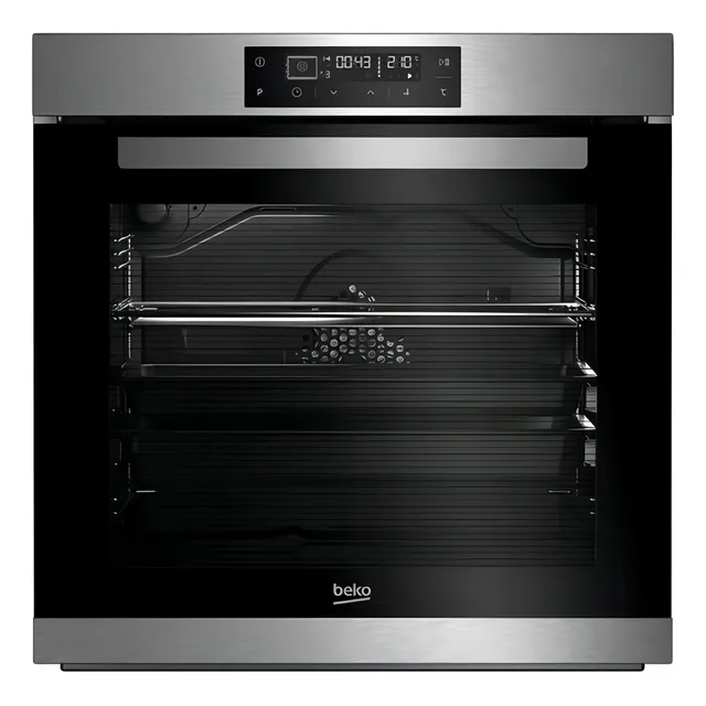 Horno De Empotrar Beko 80 Litros Bir 32400 Xms - Color Gris