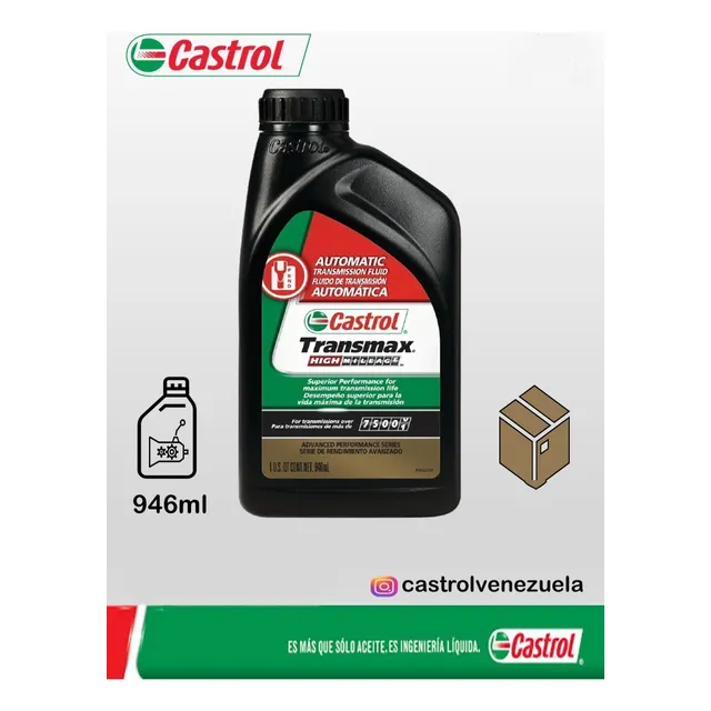 Castrol Dexron 3 Transmax High Mileage 946 Cm3