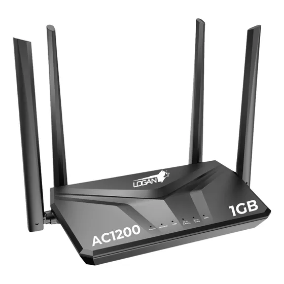 Router Ac1200mbps Wifi Repetidor Rompemuro Video 4k Hd Fibra