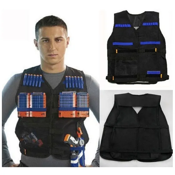 Chaleco Tactico Ajustable Juego De Nerf N-strike Elite Serie