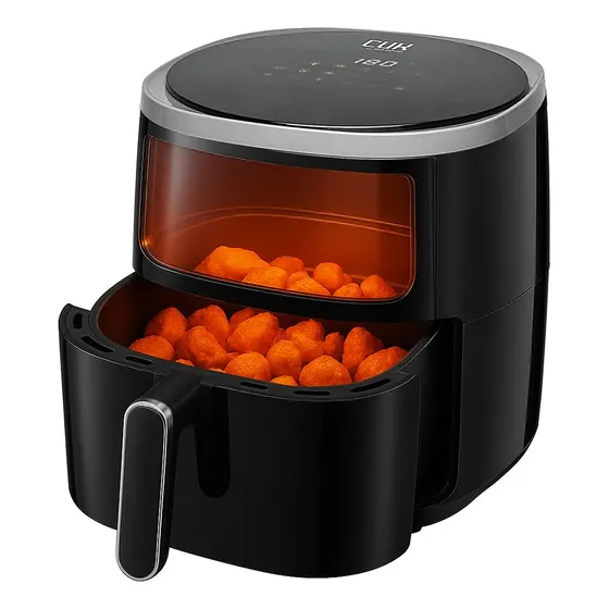 Freidora De Aire Cuk By Gadnic Control Digital Táctil 5 Litros Con Visor