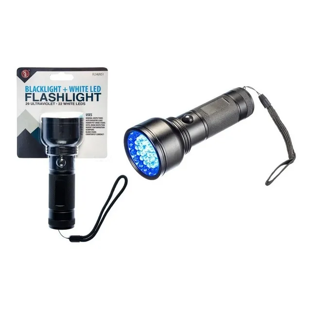 Linterna Led Luz Morada Violeta Uv Tiendas Caracas Y Maracay