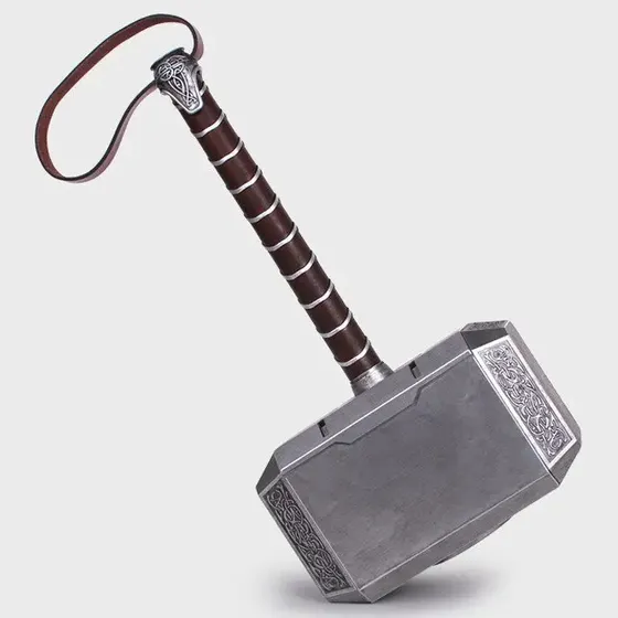 Martillo Thor Tamaño Real, La Mejor Replica, Mjolnir, 47cms