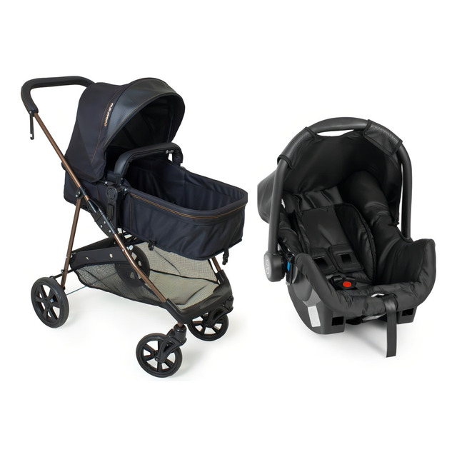 Carrinho Bebê Conforto Napoli Travel System Cobre Galzerano