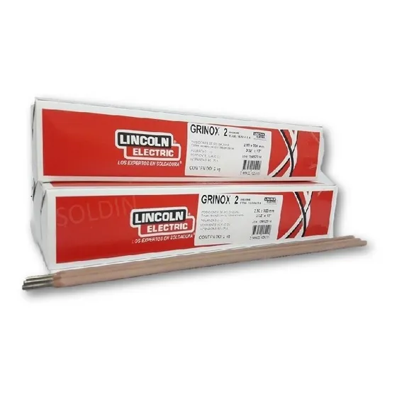 Soldadura Revestida Inoxidable E308l-16 Grinox 2 De 1/8 