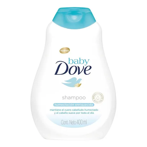 Baby Dove Shampoo 400ml Humectación Enriquecida