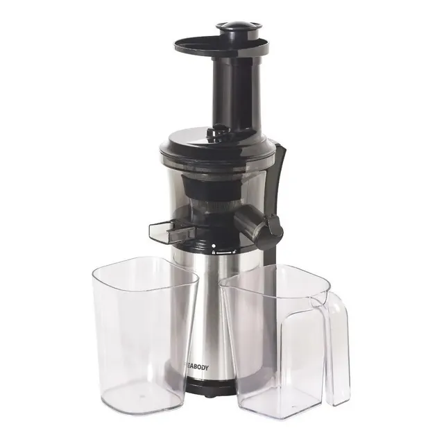 Juguera Eléctrica Peabody Pe-sj10 Slow Juicer Color Negro/Acero inoxidable